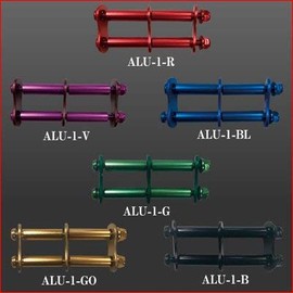 Knix ALU-1-B Aluminum Hardware Set (for Connection) Black