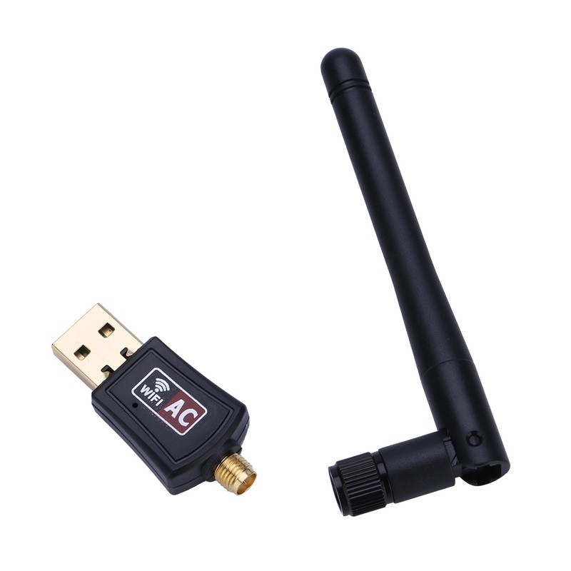 600M External Dual band 2.4G/5G Antenna WiFi USB Adapter Receiver