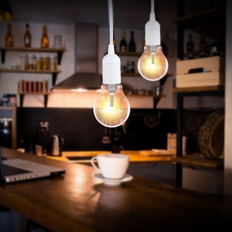 Simple Deluxe 12 Feet Extension Hanging Lantern Pendant Light Cord