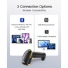 Inateck Bluetooth Barcode Scanner 2D, Wireless 2D QR Code Scanner