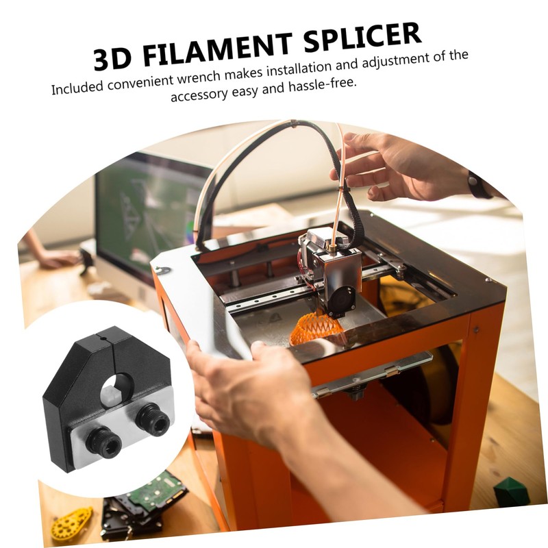GLEAVI Filament Connector Printer Filament Splicer Tool Welder Connector for