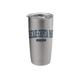 Cascade-Chipita Park Colorado CO College University Style Bl Stainless Steel Insulated Tumbler