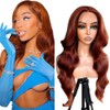 Evaxilc Body Wave Human Hair Wig, 150% Density, 5 x