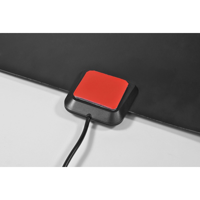 Ematic EDT201ANT Ultra-Thin Indoor HDTV Antenna with Amplifier 50-Mile Range,