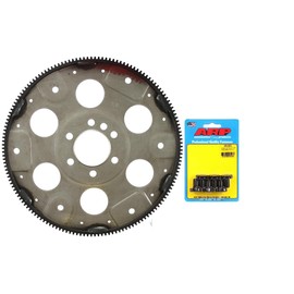 J MARTIN AUTO 153 Tooth Flywheel Flexplate with bolts bundle compatible with 1968-1985 Chevy small block 305 327 350 and Chevy big block 396 402 427