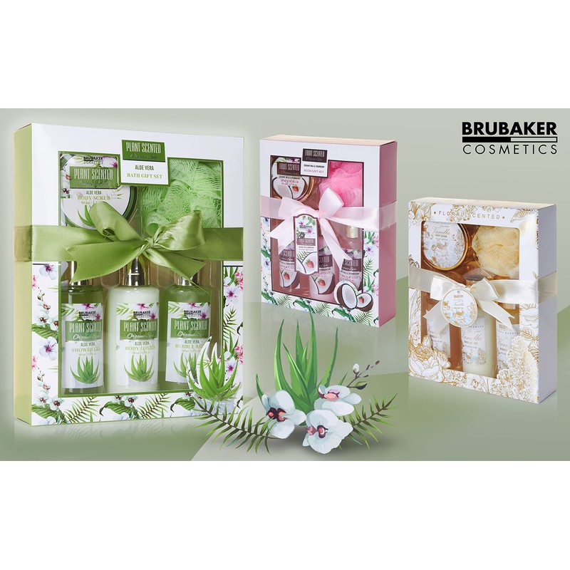 Brubaker Cosmetics Bath and Shower Set 5-Piece Gift Set