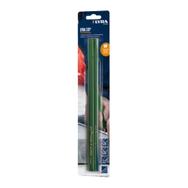 LYRA L4318004 Steinhauerstift 331 Oval 30 cm Long, Pencil in Professional Design, Ideal for Markings on Stone/Concrete, Pack of 3 in Blister Packaging