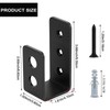2x4 Door Barricade Brackets Security Bar U Bracket Heavy Duty