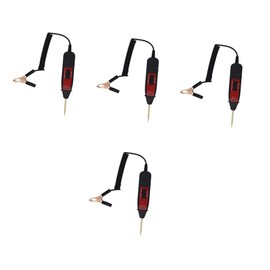 Mobestech 4pcs Automotive Diagnostic Tool Multi-Function Test Pen Voltage Pen Test Light Digital Display Easy to Use