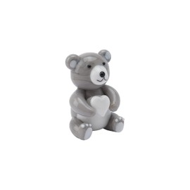 CGB Giftware Glass Teddy Bear | Love Heart | Collectable Ornament | Decorative | Home Accessory | Gift Boxed | Gift For All | Send With Love GB07083