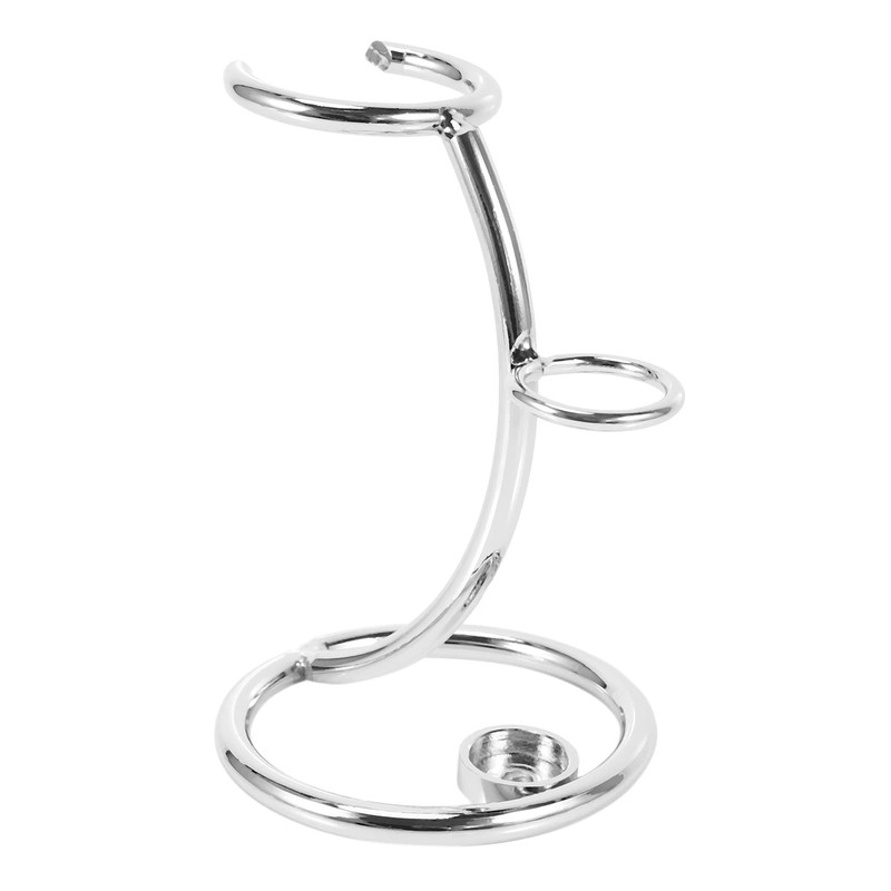 Haskoss Universal Shaving Brush Stand Simple Metal Safe Razor and