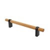 Mcredy Drawer Pulls Black 5.04" Hole Distance Wooden Drawer Pulls