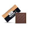 Zero Sugar Dark Chocolate Squares 66% Cocoa, Vegan, Gluten-Free, Stevia