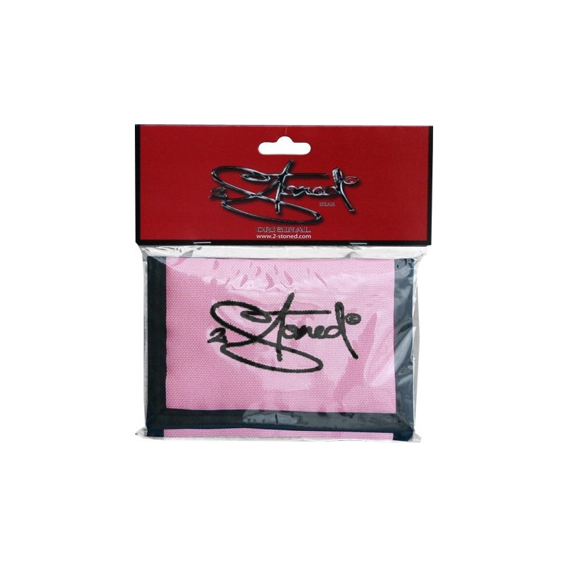 2Stoned Unisex Wallet with Velcro Fastening Made of Polyester in