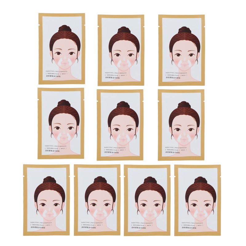 10pcs 2.5g Face Wrinkle Patches Remove Mouth Corner Fine Lines