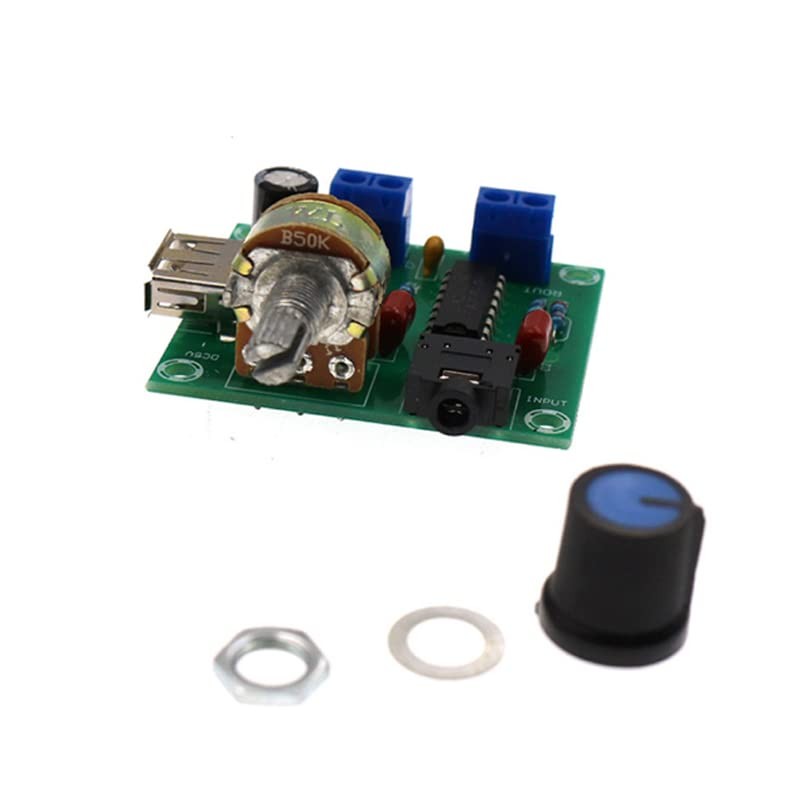 LeHang 5Wx2 Mini Power Amplifier Audio Speaker Amp DC 5V