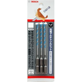 Bosch MDB043090/3 Charging Multi-Drill Bit, 0.17 inch (4.3 mm) φ, 3 Piece Set
