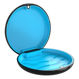 Braces Box Grinding Splint Box Tooth Trunk Box BVN Prosthesis Box Braces Box Bracket Box Tooth Trunk Trunk Grinding Splint Box Denture Container Black