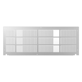 TOSOT PTAC Exterior Grille, 42 x 16in Standard Aluminum Grille for Packaged Terminal Air Conditioners or PTHP, Universal Accessory for Through the Wall Sleeve, with Six Clamps and Six Screws