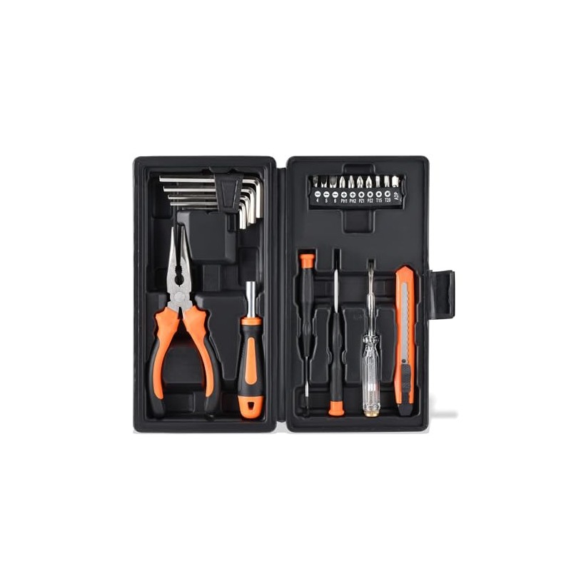 LAND 22-Piece Compact Tool Kit with Toolbox