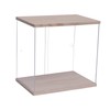 Unbranded Clear Acrylic Display Case Countertop Box Dustproof Collectible Showcase