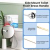 Saillong 2 Set Universal Toilet Tank Replacement Kit, Include Toilet