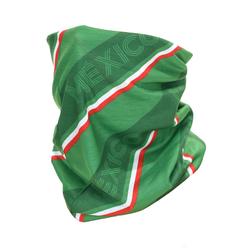 Euroscarves Mexico Neck Gaiter Tube Scarf (Bandana Balaclava Ski Mask