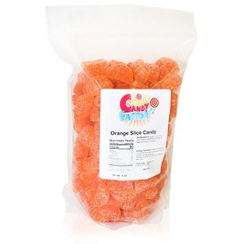 Sarahs Candy Factory Orange Slice Candy 5 Lbs in Bag