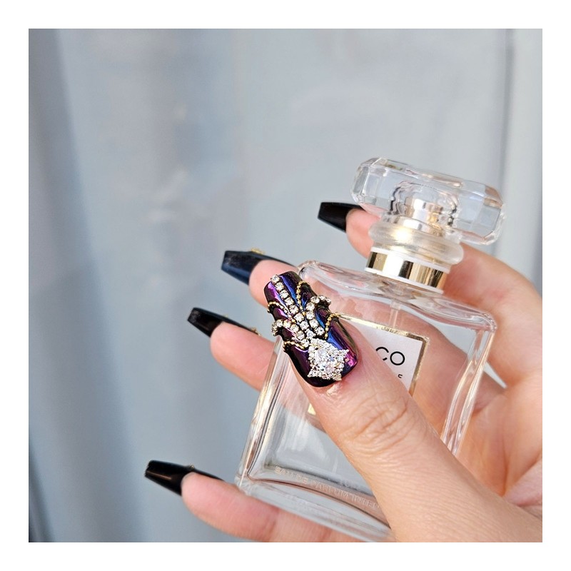Martini handmade nail tips - Ballerina L / 마티니 수제네일팁