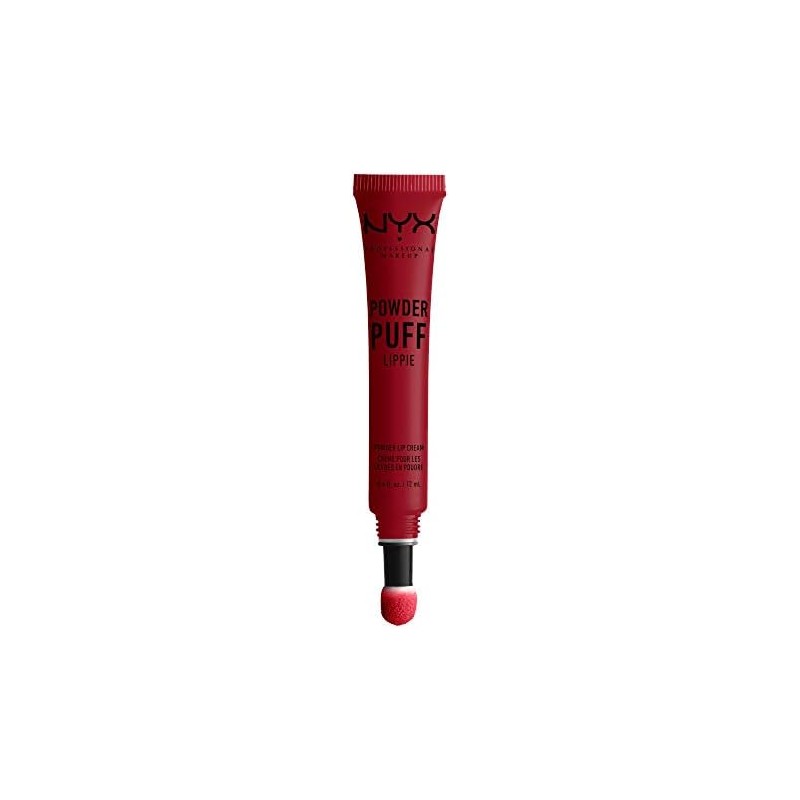 NYX Professional Makeup, Powder Puff Lippie, Labial Líquido, Tono Squad