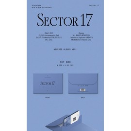 DREAMUS SEVENTEEN SECTOR 17 4th Album Repackage Weverse Platform Album Contents+Tracking Sealed, BLUE