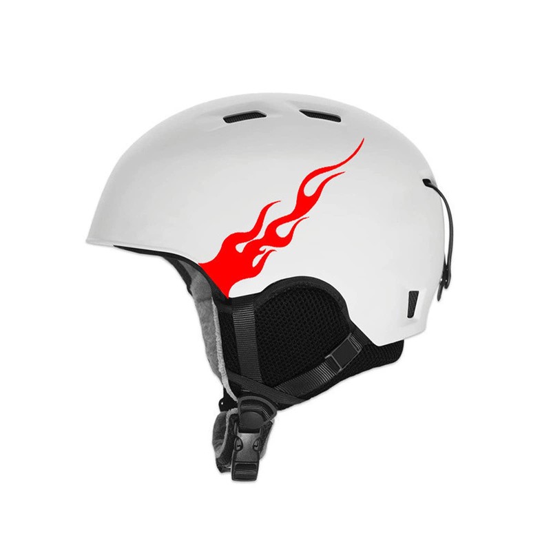 SUNTRADE 10 x Car Flame Shape Sticker for Motorcycles, Car