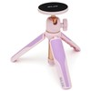 Slick 246818 Smartphone Tripod, Magnepod, Purple, Magsafe Compatible, Magnetic Ring