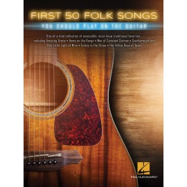 First 50 Folk Songs You Should Play on Guitar Sheet Music Guitar NEW 000235868