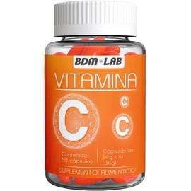 BDM LAB Vitamina C Suplemento alimenticio Antioxidante 60 cápsulas