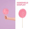 1Pcs Lollipop Crafts Lollipop Prop Cosplay Clown Swirl Lollipop Suckers