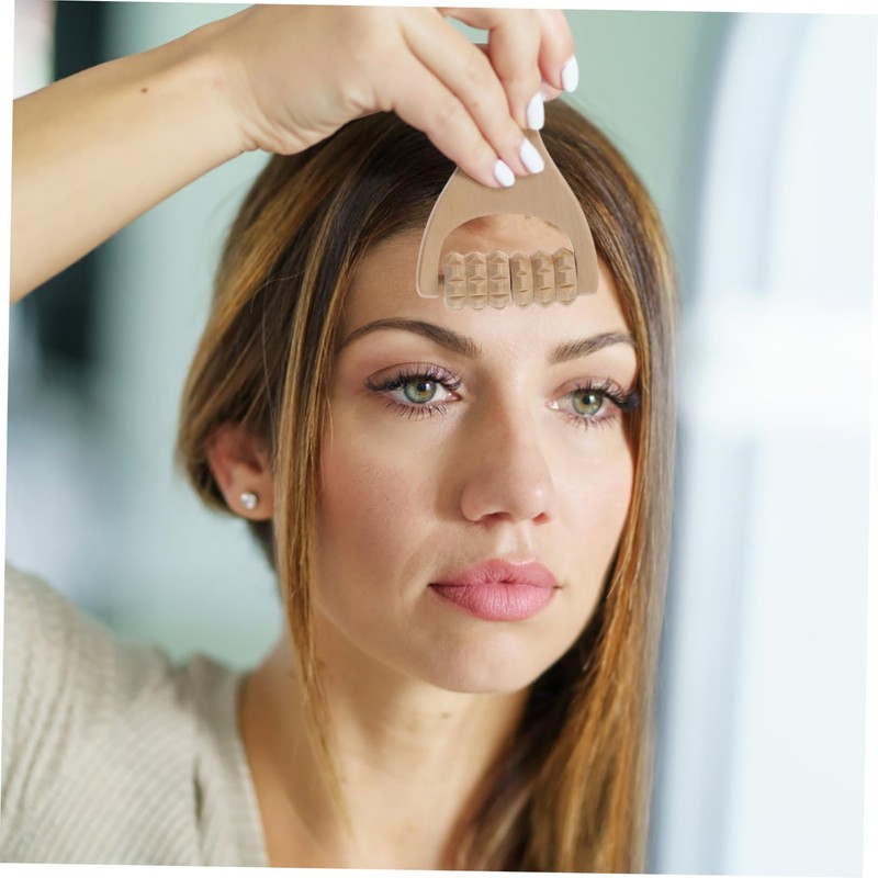 Gatuida 4pcs Handheld Wooden Massager Set Ergonomic Body Massage Roller