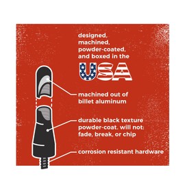 CravenSpeed Stubby Jr Antenna Compatible with GMC Canyon 2015-2024 | 2 inches | Short Antenna Replacement | Made in The USA