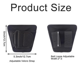 Aventik Fly Fishing Net Holder for Backpack & Kayak Fishing | Durable Fishing Net Holster | Adjustable for Steelhead & Trout Fishing