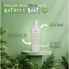 IYASA Moisturizing Lotion for All Skin Types, Nourishing, Non-Greasy, Fast Absorbing, Dermatologist Tested, Paraben & Sulfate Free