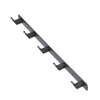 45cm Row Hook Wall Mount Aluminium Alloy Coat Towel Hook