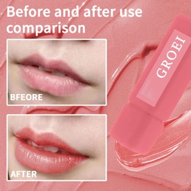 Tseriact Peel Off Lip Liner Stain,Lip Oil for Women Red Lipstick，Long-lasting Non-Stick Cup Not Fade Waterproof Velet Lipgloss Beauty Cosmetic Makeup Gifts for Girls (B#Peach pink, 1)