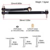 Aluminum High Clearance Chassis Links Suspension Steering Links Set for