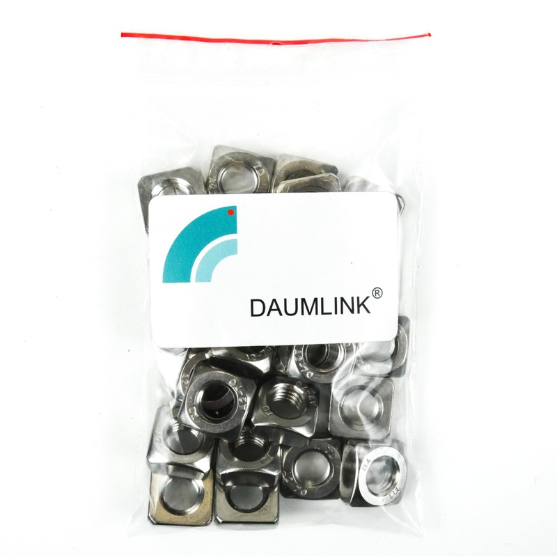 DAUMLINK® Square nut DIN 557, material stainless steel V2A (pack