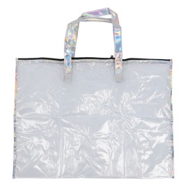 Art Portfolio Bag Laser Design Large Capacity Waterproof Artwork Posters Storage Bag for School