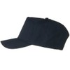 Solid Cotton Twill Pro Style Golf Cap - Navy