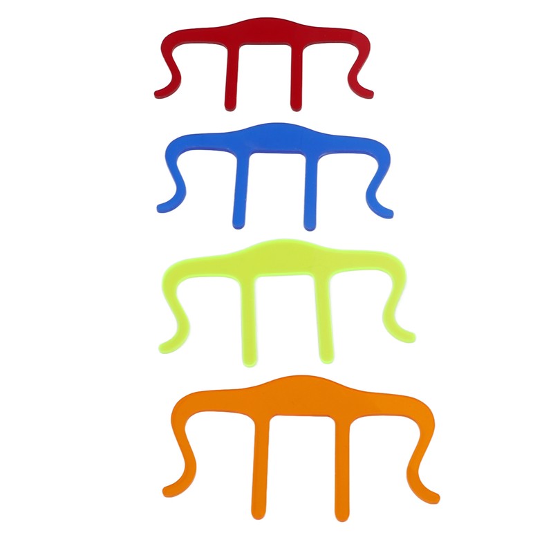 4Pcs Music Book Clip M Shape Page Holder Acrylic Wind
