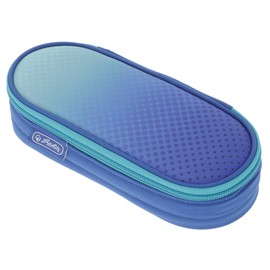 Herlitz Pencil Case Dip Dye Blue/Turquoise, blue, Casual