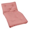 Trupedic Poly Solid Futon Mattress, 6-inch, Coral