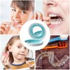 Estuche para Dentaduras Postizas, Retenedores y Protectores Bucales - Para